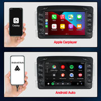 Autoradio pour Benz CLK Classe C W203 2004-2007 Navigation GPS Android Lecteur DVD de voiture Stéréo DSP FM AM BT RDS 4G WiFi