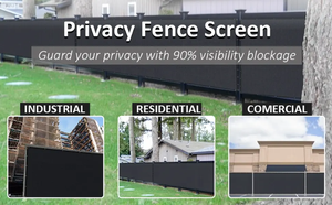 PP dệt riêng tư hàng rào Màn hình Heavy Duty lưới vải bóng râm vải Bìa màng <span class=keywords><strong>PE</strong></span> che phủ mặt đất lưới Weed Mat CuộN - Product Image 3