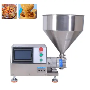 High Quality Olive Chocolate Liquid Cheese Jam Butter Puff Cream Stuffing Cake Injecting Filling Decorating Machine Manufacturer