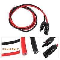 Solarpanel-Verlängerungskabel mit Einseitiger Steckverbindung Kabelkonfektion 2,5mm2 4mm2 6mm2 8mm2 10mm2 mit Stecker und Buchse