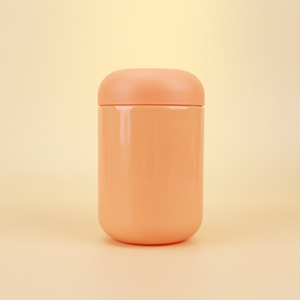 750ml Orange PET Protein Powder Container BPA Free Food Grade Plastic <b>Jar</b> With Airtight Lid For Whey Supplement Storage - Product Image 2