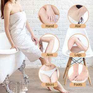 Kit de cire à épiler <span class=keywords><strong>au</strong></span> <span class=keywords><strong>sucre</strong></span> 50g, moins douloureux, soluble dans l'eau et sans chaleur, pour tous les types de peau et de poils corporels, pour l'<span class=keywords><strong>épilation</strong></span> des zones du bikini/intimes - Product Image 6