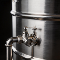 Cuve de fermentation conique en acier inoxydable 304/316 pour la brasserie de bière et de vin, fermentateur de brasserie personnalisé avec enveloppe de refroidissement