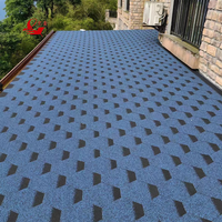 Tejas de Asfalto con Membrana Impermeable de Diseño Moderno para Techos Inclinados de Casas y Villas, Tejas de Betún