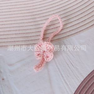 Llavero de peluche Chiikawa, diseño de trébol de cuatro hojas en color morado claro, para regalo infantil - Product Image 4