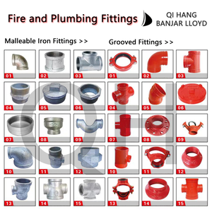 Fournisseur d'usine de raccords de tuyauterie en fonte ductile, raccords cannelés pour système de lutte contre l'incendie - Product Image 6