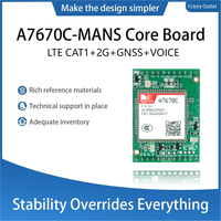 Module vocal de communication sans fil cellulaire SIMCom A7670C-MANS 2G 4G GNSS, carte mère A7670C