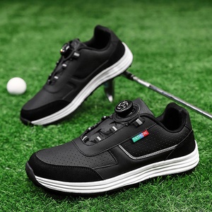 Nouvelle Arrivée 2026 – Chaussures de <span class=keywords><strong>Golf</strong></span> pour Hommes à Bout Extra Large, en Maille Imperméable, à Pointes, Grandes Tailles, Antidérapantes, Logo Personnalisé, Vente en Gros - Product Image 3