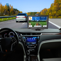 Navigateur GPS pour camion et voiture Android 7 pouces MT8127 1 Go + 16 Go avec caméra embarquée et cartes mises à jour gratuites