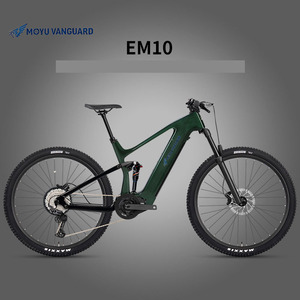 <span class=keywords><strong>Bicicleta</strong></span> Eléctrica Asistida M560 Octagonal con Motor Central, 12 Velocidades, <span class=keywords><strong>Doble</strong></span> Suspensión, <span class=keywords><strong>Bicicleta</strong></span> de Montaña con Suspensión Trasera y Frenos de Disco Dobles - Product Image 4
