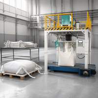 Machine de remplissage de sacs jumbo, machine d'emballage automatique avec pesage, équipement d'ensachage de sacs de 1000 kg, pesage haute précision