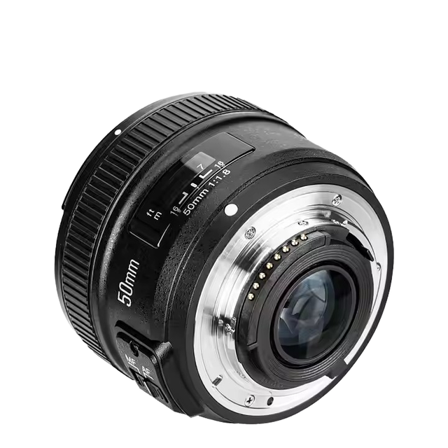 YONGNUO YN50mm F1.8 Auto Focus Lens Large Aperture 50mm/f1.8 for Nikon DSLR Cameras MF & AF Focus Modes