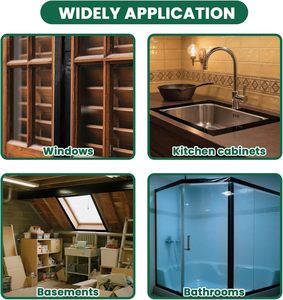 เทปปิดรอยต่อหน้าต่างกันน้ำ PVC อะคริลิก เทปกาวสำหรับหน้าต่างและช่องเปิดประตู รับผลิตแบรนด์ส่วนตัว ขายส่ง - Product Image 3