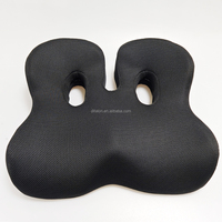 Oreiller en mousse à mémoire de forme de massage thérapeutique matelassé grande chaise de bureau coussin de dos de conducteur de voiture pour l'été-Halloween Noël