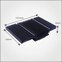 Profilé en alliage d'aluminium 6063 OEM, finition anodisée blanc argenté, série 6000, dissipateur thermique, porte, 1000 mm², lame usinée CNC pour LED