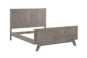 Marca AMO, muebles de dormitorio de madera maciza de alta calidad, marco de cama de madera de diseño moderno, recién llegado, Acacia/roble/Pino, proveedor vietnamita - Product Image 2