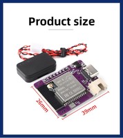 Robot Obrolan Suara AI Asli dengan Layar OLED 0,96 inci MINI ESP32-S3-N16R8 Development Board