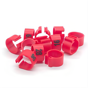 Anneau d'oiseau personnalisé à bas prix ouvert en plastique fendu Clip de pigeon 4.7mm norvégien 7mm bandes de jambe d'oiseau pour animaux de compagnie au Canada - Product Image 6