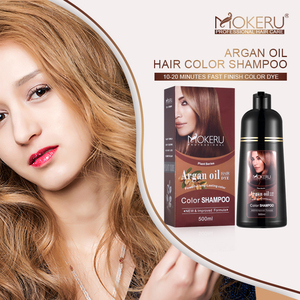 MOKERU Organic Argan Olio di Tinture per <span class=keywords><strong>Capelli</strong></span> Colorante Shampoo Veloce Colorazione e Facile da Usare Colore dei <span class=keywords><strong>Capelli</strong></span> 100% Coprire i <span class=keywords><strong>Capelli</strong></span> Bianchi - Product Image 2
