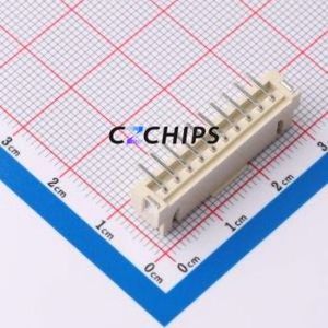 ZX-XH2.54-10PLT Wire-to-Board Pin Header SMD,P=2.5mm Connector 1x10P 2.5mm Vertical Mount XH - Product Image 2