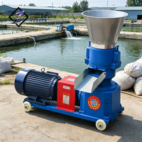 Machine à granulés d'aliments pour bétail électrique avec accouplement à matrice plate 220V 380V pour utilisation en élevage bovin