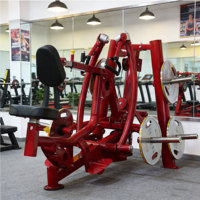 Machine à Rameuse Assise à Câble, Mouvement de Poulie Fluide, Cadre en Acier Stable, Exercice Dorsal Isolé, Équipement de Fitness pour Club et Salle de Sport