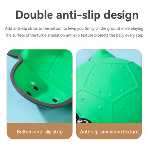 Pierres d'équilibre en forme de tortue pour enfants, ensemble de 6 pièces, jouet sensoriel antidérapant pour l'intérieur et l'<span class=keywords><strong>extérieur</strong></span>, pour les tout-petits de 3 ans et plus - Product Image 4