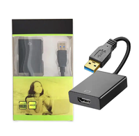 Adaptateur convertisseur USB3.0/2.0 vers HDTV, câble USB vers AV, convertisseur vidéo audio 1080P