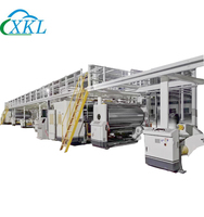 La grande vitesse automatique 3 5 7 couches a ridé la ligne de machine de production pour faire la boîte ondulée de carton
