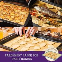 Papier Kraft en Feuille Pâte de Bois Papier Artisanal Enduit de Silicone Vierge Graissable