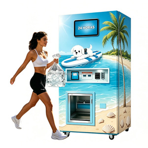 Solución de envasado en bolsas para máquinas expendedoras de hielo automáticas para exteriores, del proveedor de cubos de hielo Maquinas Expendedoras De Hielo. - Product Image 1