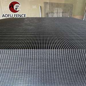 강화 스포츠 클리어 뷰 <span class=keywords><strong>358</strong></span> 안티 등반 메쉬 공항 철도 교도소 높은 보안 고밀도 메쉬 울타리 패널 보안 울타리 - Product Image 3