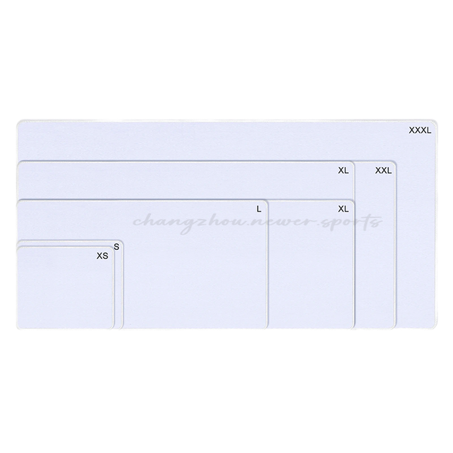 Custom Blank Mouse Pad Multiple Sizes XS S L XL XXL XXXL Non Slip Rubber Base Durable Desk Mat for Home Office Gaming