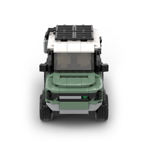 Bloques de Construcción MOC SUV City Car Racer, Coche Todoterreno Clásico, Super Técnico, Creativo, Juego de Garaje DIY - Product Image 5