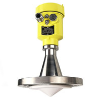 Medidor de Nivel de Radar Industrial sin Contacto, IP68 Impermeable, con Compensación de Temperatura, para Control de Nivel de Aguas Residuales y de Río