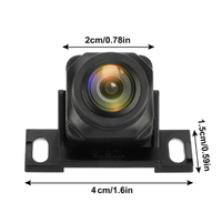 Caméra de recul pour voiture 1080P 170° °   Caméra de recul automobile nouvelle génération, grand angle, réglable, anti-interférence, vision nocturne, étanche