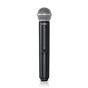 ไมโครโฟนไร้สาย Shure BLX288/PG58 พร้อมตัวส่งสัญญาณแบบมือถือ สำหรับการแสดงสด การประชุม และการถ่ายทอดสด - Product Image 1