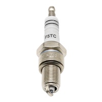 F6TC BP6ES Vente en gros F5TC M14 X 1.25 20.8mm Bougie d'allumage standard pour moto Scooter Street Bike B7HS BRP5HS