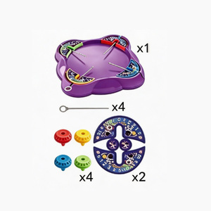 EPT Ensemble de combat spatial gyroscopique 4 joueurs avec arène de combat - Jouet de combat multijoueur avec toupies et échelle de notation pour enfants - Product Image 5