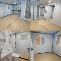 Casa Contenedor Expandible, Villa Móvil Prefabricada Modular, Estructura de Acero, Aislada, Impermeable, Duradera, Residencial