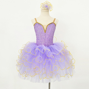 Robe de <span class=keywords><strong>Princesse</strong></span> P0002 Filles Costumes de Danse Tutu de Ballet Romantique Robe de <span class=keywords><strong>Princesse</strong></span> Vêtement de Scène Costume de Ballet - Product Image 6
