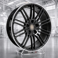 Jantes de voiture de performance personnalisées MOJIO 17-26 pouces 5x114.3 en alliage d'aluminium forgé monobloc 6061-T6 à rayons multiples pour voiture de tourisme