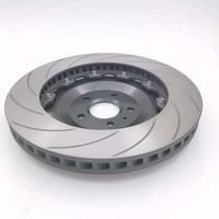 Disques de frein avant Jekit 370x34 avec cloche centrale en aluminium flottant pour Audi RS3 Limousine