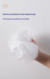 Film de confidentialité moderne <span class=keywords><strong>pour</strong></span> fenêtre de salle de bain, <span class=keywords><strong>autocollant</strong></span> givré imperméable <span class=keywords><strong>pour</strong></span> portes de <span class=keywords><strong>douche</strong></span>, de cuisine, de verre, <span class=keywords><strong>pour</strong></span> appartements, hôtels et lieux de divertissement - Product Image 6