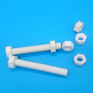 Tornillo hexagonal de cerámica de zirconia M2 M3 <span class=keywords><strong>M5</strong></span> M6 M16, perno de zirconia ZrO2 - Product Image 5