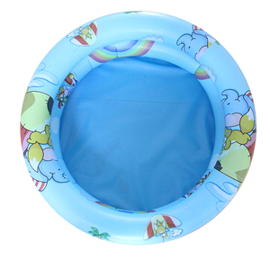 ของเล่นน้ำพับได้สำหรับฤดูร้อนขายส่ง, ของเล่นเป่าลม PVC ทรงก<span class=keywords><strong>ลม</strong></span>สองชั้นขนาด 60 ซม. แบบกำหนดเอง <span class=keywords><strong>สระ</strong></span>ว่าย<span class=keywords><strong>น้ำ</strong></span>กลางแจ้งสำหรับครอบครัวและเด็ก - Product Image 4