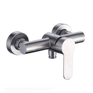 Grifo de Ducha de Acero Inoxidable 6986 Termostático de Doble Manija, Instalación Oculta o Expuesta para Baño - Product Image 3