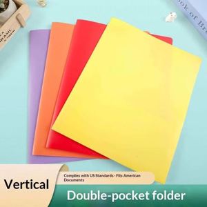 Oxford Box Files Dual-Pocket <b>Plastic</b> <b>Letter</b> Size Orange 25-Pack Business Card Holder Durable School Office Everyday Filing - Product Image 5