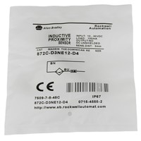 1 unidad para Allen-Bradley 872C-D3NE12-D4, interruptor de sensor de proximidad de 4 pines - Nuevo original en stock en EE. UU. para automatización industrial programable
