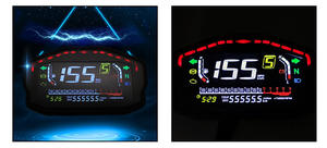 Compteur de vitesse de moto, adapté à la modification du tableau de bord LCD Ducati, compteur de vitesse numérique - Product Image 5